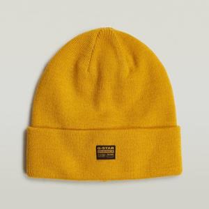 G-Star RAW Beanie Effo Long Beanie met applicatie vooraan