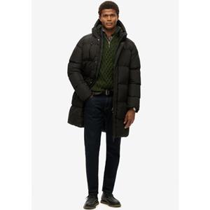 Superdry Hooded Sports Puffer Mid Jacket