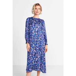 Rich & Royal Midi-jurk met artistieke kleur-leo-print