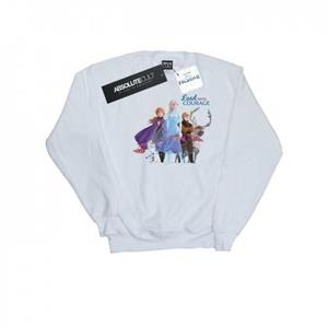 Disney Girls Frozen 2 Lead met Courage-sweatshirt 9-11 Years wit