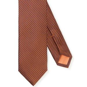 MONTI Stropdas van pure zijde, minimalistisch patroon, 6,5 cm breed