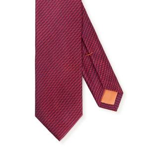 MONTI Stropdas van pure zijde, minimalistisch patroon, 6,5 cm breed