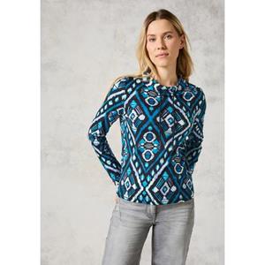 cecil Shirt met lange mouwen en print