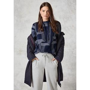 cecil Jacquard shirt met lange mouwen
