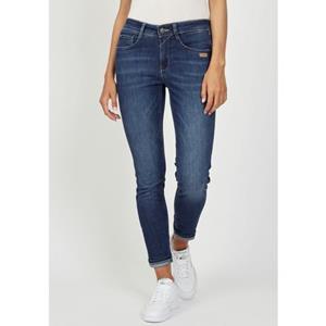 GANG Relax fit jeans 94AMELIE met used-effecten