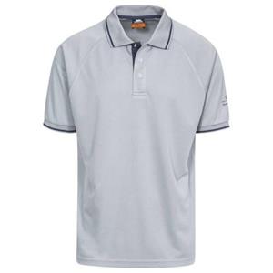 Trespass Mens Bonnington Polo Top L heldere cerulean kleur