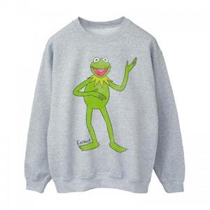 Disney jongens The Muppets Kermit klassiek sweatshirt 12-13 grijs
