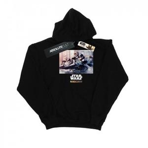 Star Wars Boys The Mandalorian Scout Troopers Hoodie 9-11 Years wit
