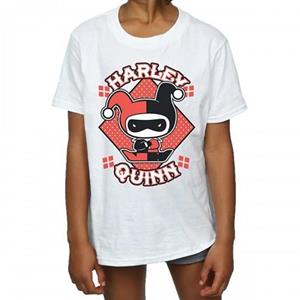 Pertemba FR - Apparel Harley Quinn meisjes Chibi katoenen T-shirt 12-13 wit