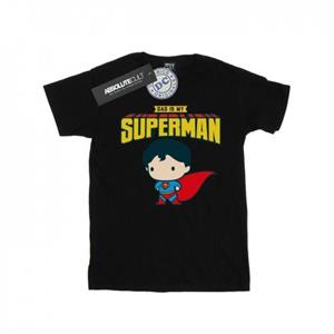 DC Comics Girls Superman Mijn vader is mijn held Katoenen T-shirt 9-11 Years wit
