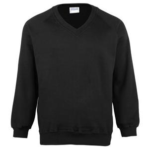 Maddins Heren Colorsure V-hals sweatshirt S fles groene kleur