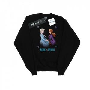 Disney Heren Frozen 2 Elsa en Anna zoeken de waarheid Sweatshirt M wit