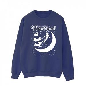 Disney Heren Peter Pan Take Me To Neverland Sweatshirt L marineblauwe kleur