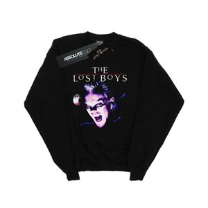 The Lost Boys heren getint snauwsweatshirt L zwart