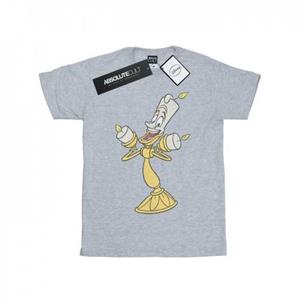 Disney jongens Belle en het beest Lumiere Distressed T-shirt 9-11 Years wit