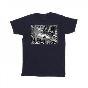 Star Wars Boys Anime Plane T-Shirt 5-6 Years wit
