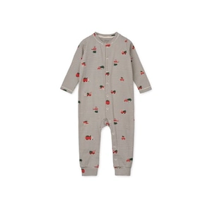Jumpsuit LIEWOOD Birk pyjama Vakantie voertuigen/streep marine