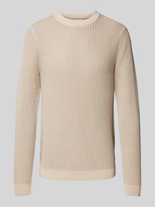 Jack & Jones Rib washed knit crew neck