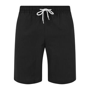 Urban Classics Heren basis seersucker korte broek
