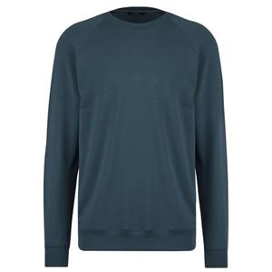 Stoic - MerinoTerry285 AlavaaraSt. Crew Pullover - Merinotrui, blauw
