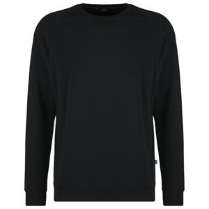 Stoic - MerinoTerry285 AlavaaraSt. Crew Pullover - Merinotrui, zwart