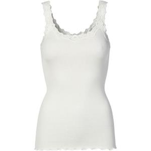 rosemunde Tanktop Babette Silk Top prachtige, omgekeerde vintage kanten afwerking