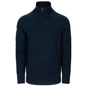 Amundsen Sports - Peak Half Zip - Merinotrui, blauw