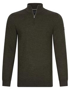 Cavallaro Merino half zip pullover truien 118245001