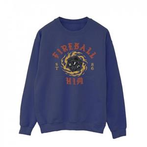 Pertemba FR - Apparel Netflix Heren Stranger Things Fireball Dice 86 Sweatshirt L wit