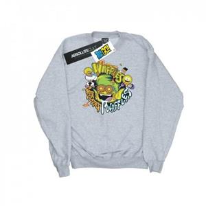 DC Comics Teen Titans Go Waffle Mania-sweatshirt voor heren L wit