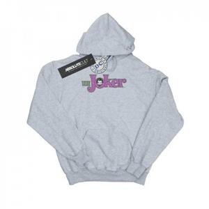 DC Comics herenhoodie met The Joker Crackle-logo L grijs