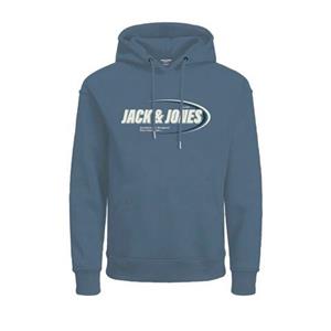 JACK&JONES Rechte hoodie met logo