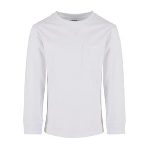 Urban Classics Jongens zwaargewicht pocket oversized t-shirt met lange mouwen