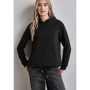 STREET ONE Hoodie met een rijgkoord bij de zoom