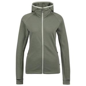 Stoic - Women's MerinoGrid285 NorrdalSt. Zip Hoody - Fleecevest, olijfgroen