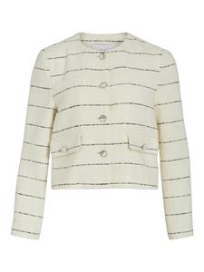 Vila Visafron ls jacket ecru dessin