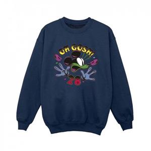 Disney jongens Mickey Mouse Oh Gosh popart Sweatshirt 5-6 Years wit