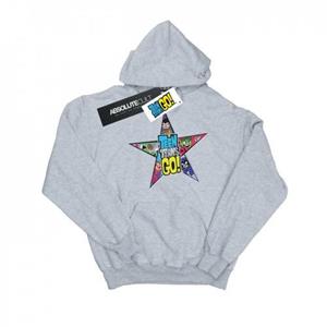 DC Comics Boys Teen Titans Go Star-logo hoodie 9-11 Years wit