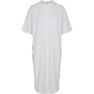 Urban Classics Dames lang organisch oversized t-shirt jurk