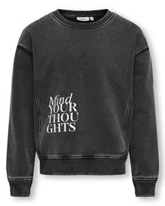 Only Kognelly L/s O-neck Print Box Swt