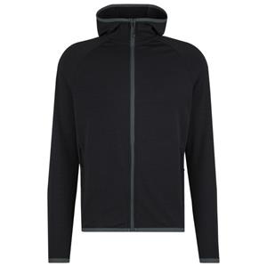Heber Peak - MerinoBlend SaplingHe. Zip Hoody - Trui met capuchon, zwart