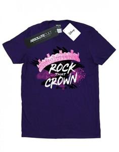 Disney Girls The Descendants Rock That Crown katoenen T-shirt 12-13 babyroze kleur