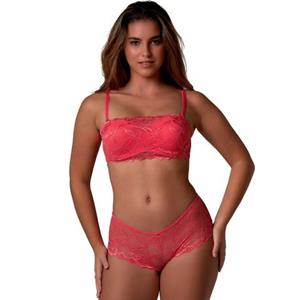 After Eden Anna hipster slip, rood