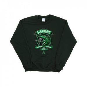 Harry Potter jongens Zwadderich Toon Crest Sweatshirt 7-8 Years wit