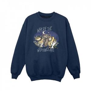 Where The Wild Things Are Waar de wilde dingen zijn meisjes trui 12-13 zwart