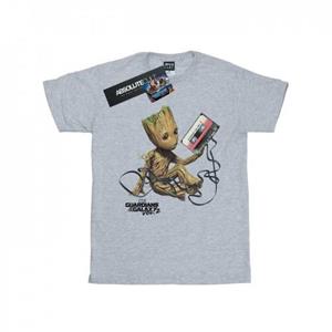 Marvel Boys Guardians of the Galaxy Groot Tape T-shirt 7-8 Years wit
