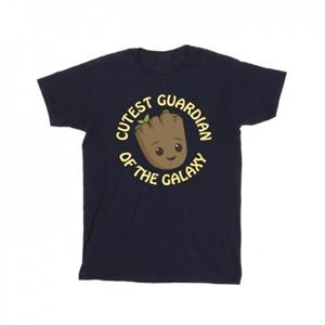 Marvel Girls I Am Groot Leukste Guardian katoenen T-shirt 3-4 Years wit