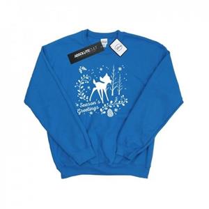 Disney heren Bambi kerstgroeten sweatshirt XL wit