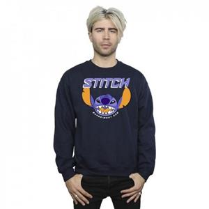 Disney Lilo en Stitch paars sweatshirt voor heren L wit