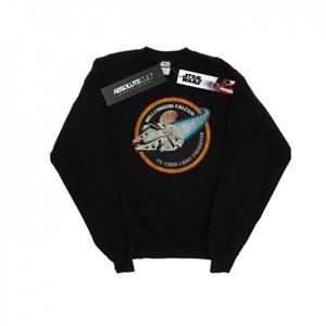 Star Wars Mens Millennium Falcon Badge Sweatshirt M wit